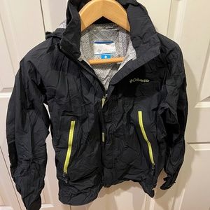 Columbia Rainjacket Men's Large - Black